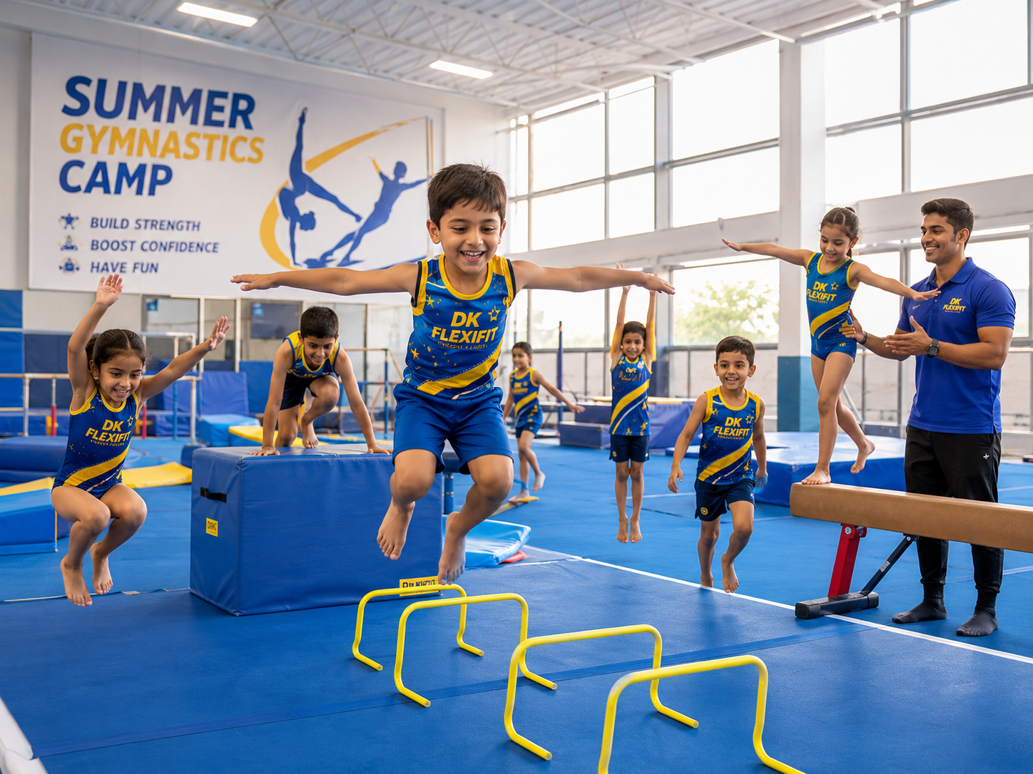 Summer camp hurdles